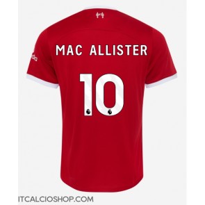 Liverpool Alexis Mac Allister #10 Prima Maglia 2023-24 Manica Corta